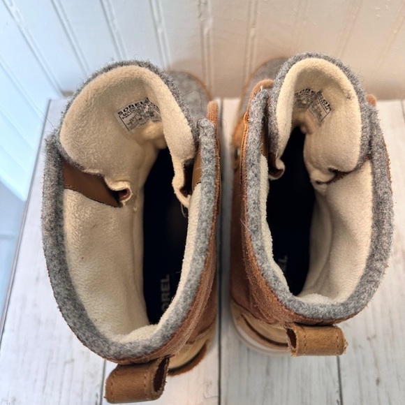 Sorel Women's Explorer II Joan Felt Waterproof Boot Tawny Buff Moonstone.Size 8 - Picture 9 of 13